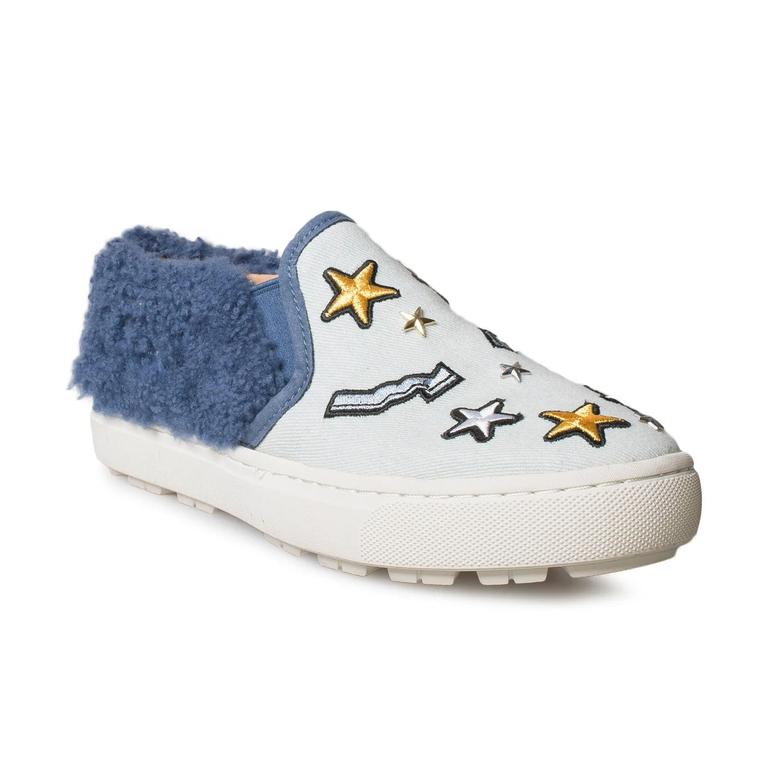 UGG Slip On Shoes - Women's, Patch It Bleach Denim