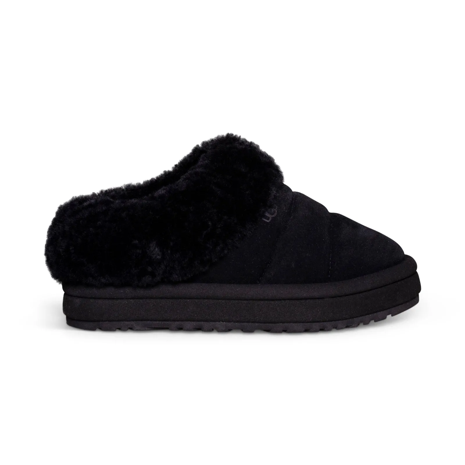 UGG Tazzlita Black Slippers - Kids