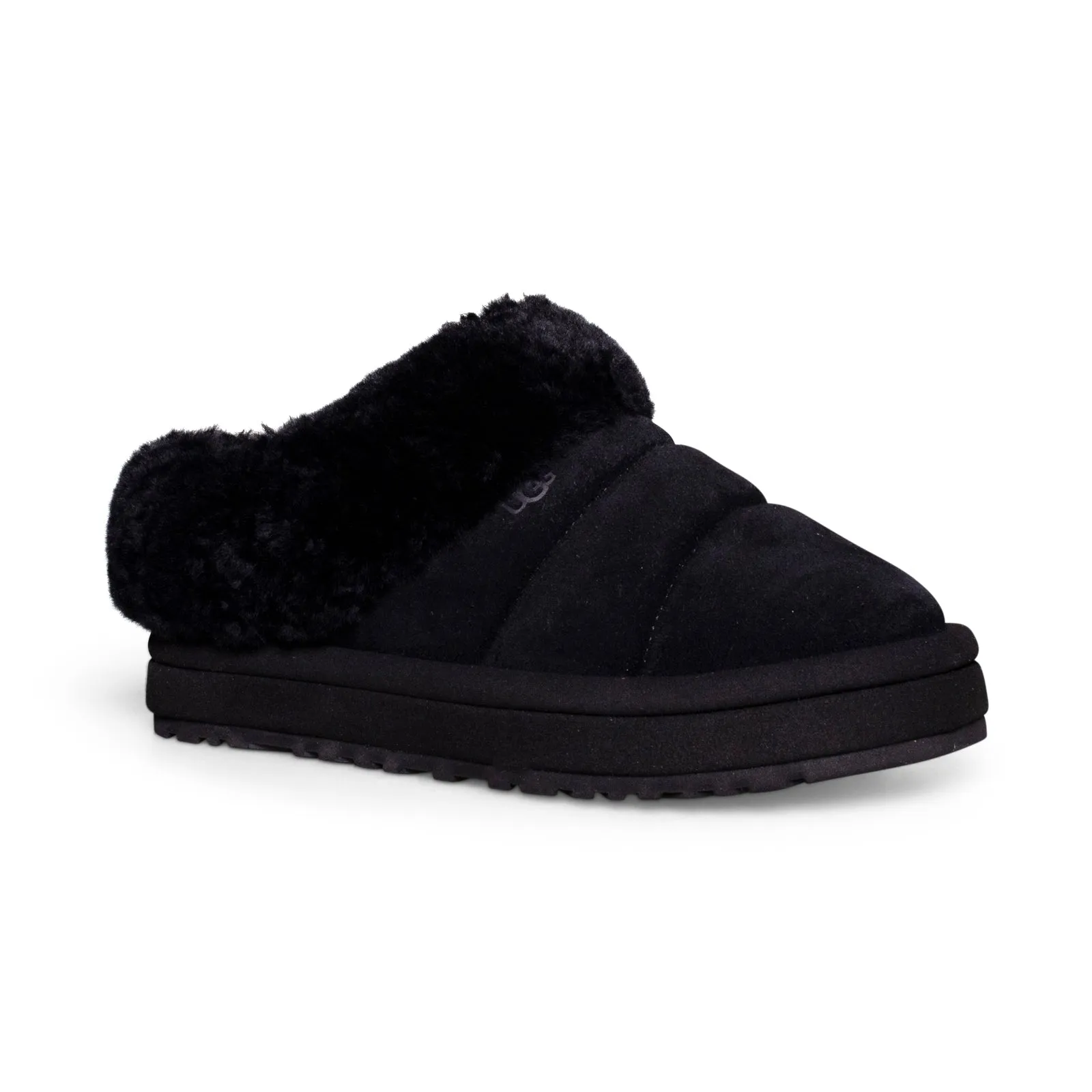 UGG Tazzlita Black Slippers - Kids