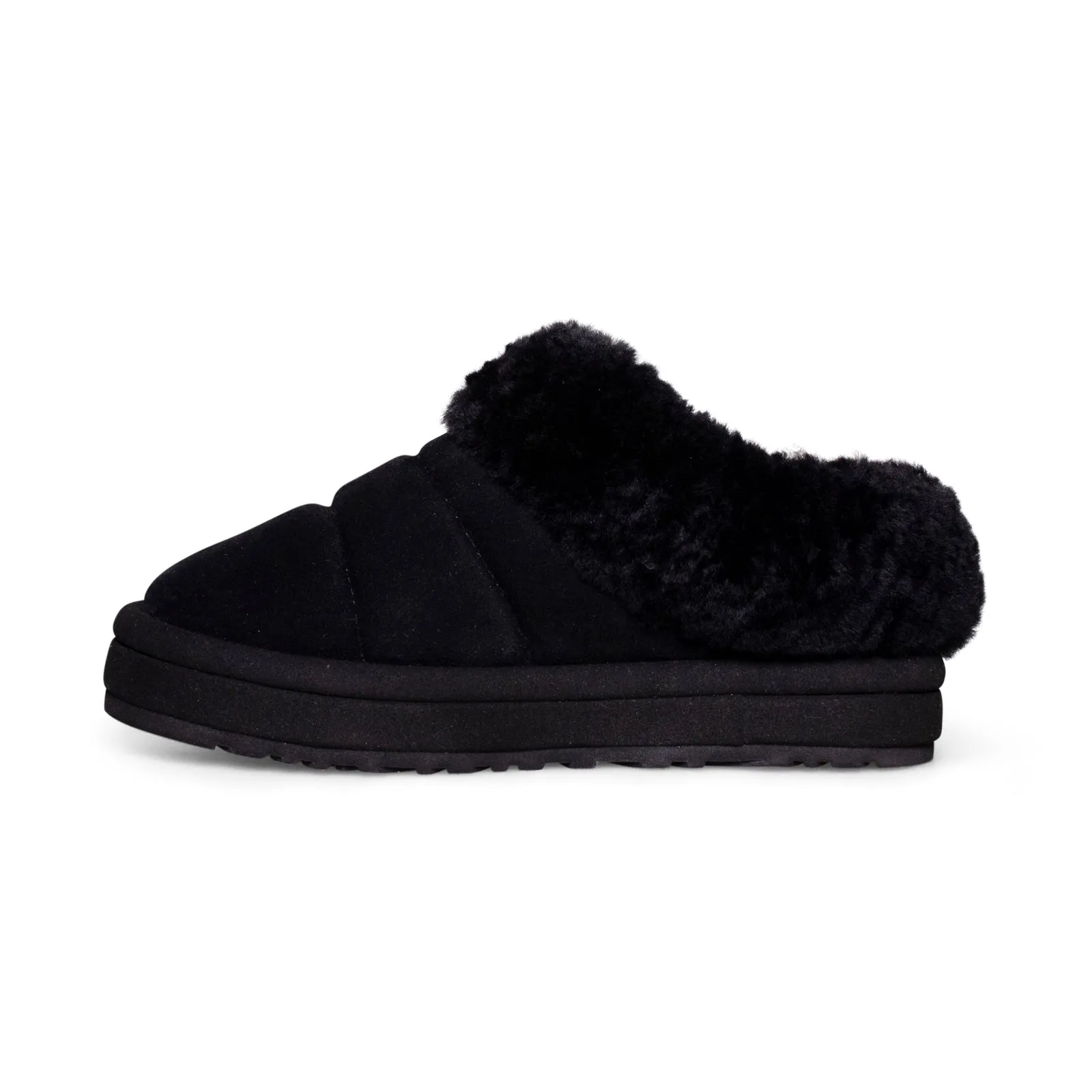 UGG Tazzlita Black Slippers - Kids