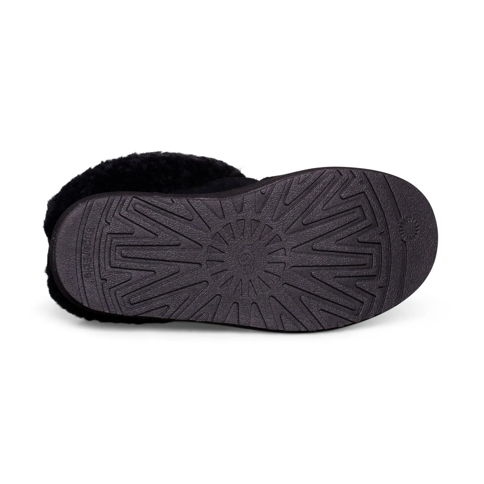 UGG Tazzlita Black Slippers - Kids