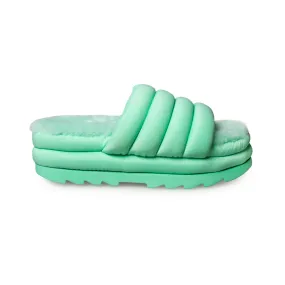 UGG Women's Maxi Slide Pale Emerald Slippers