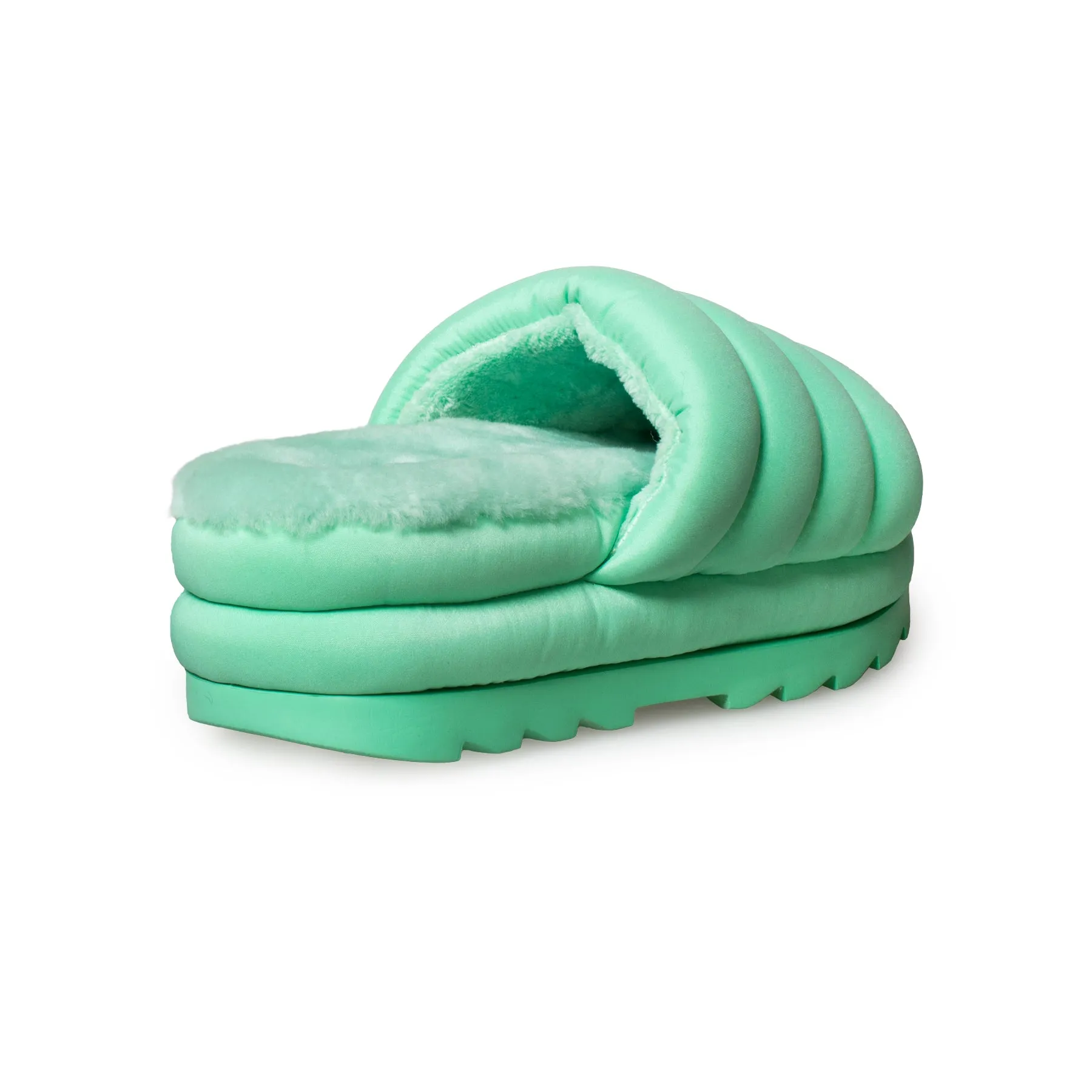 UGG Women's Maxi Slide Pale Emerald Slippers