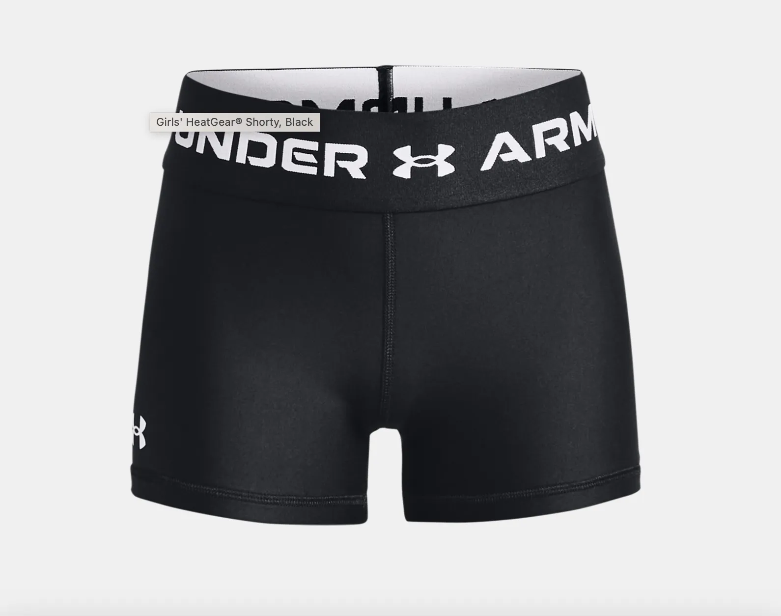 Under Armour Black HeatGear Shorts