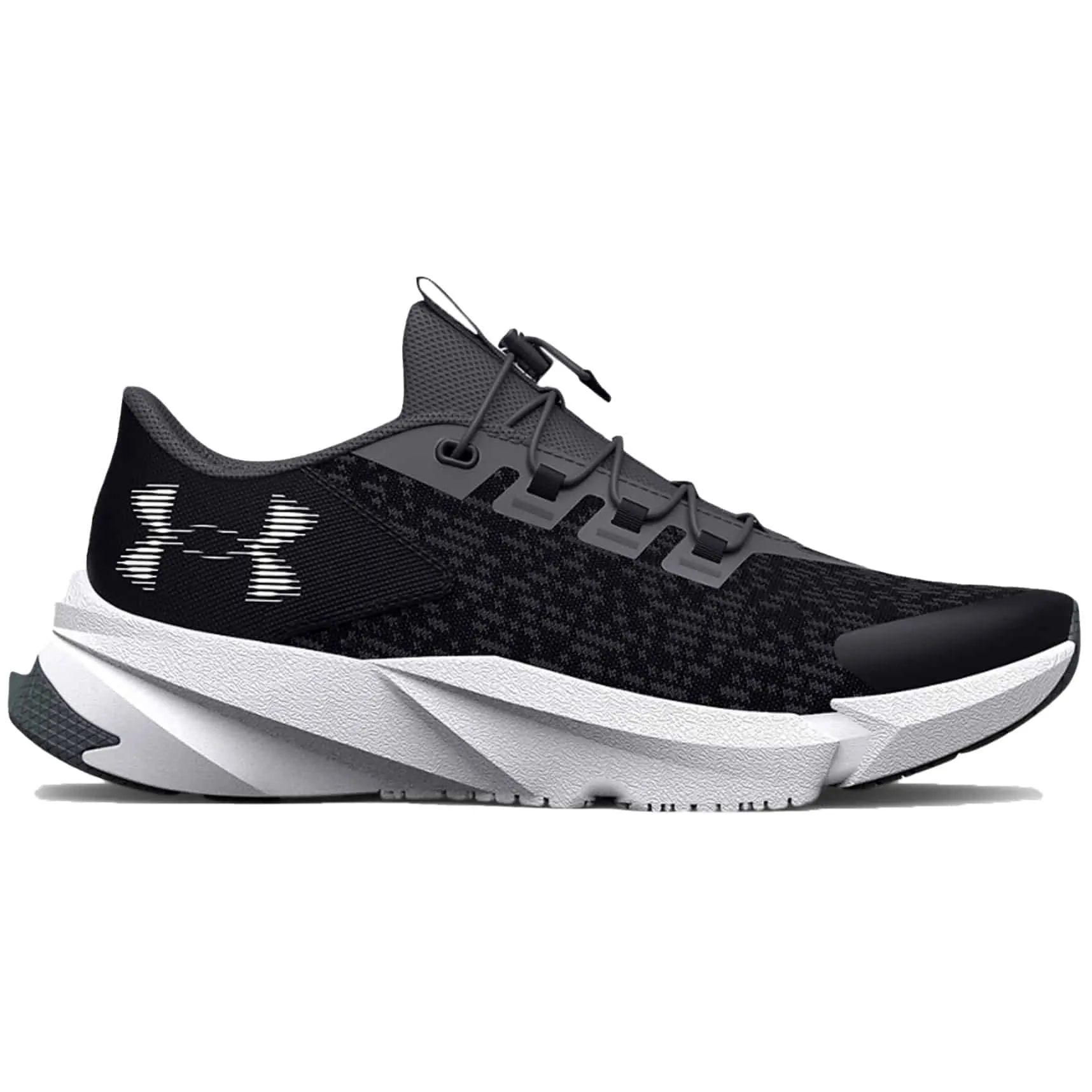 Under Armour Boy’s UA Scramjet 5 Running Shoes – Black / Pitch Gray