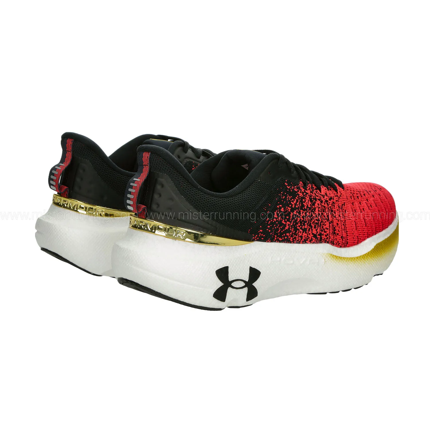 Under Armour Elite Black Solar Red Metallic Gold