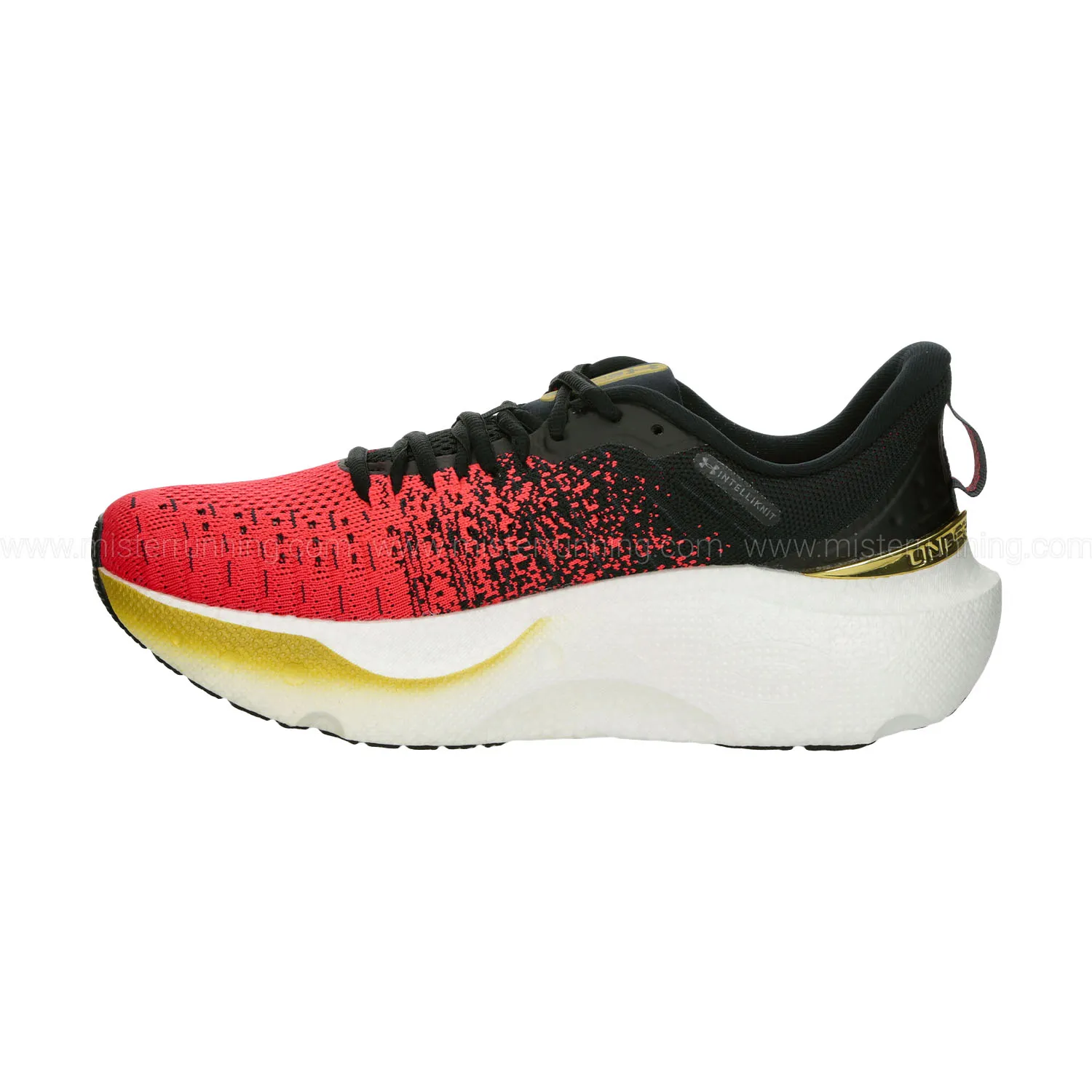 Under Armour Elite Black Solar Red Metallic Gold