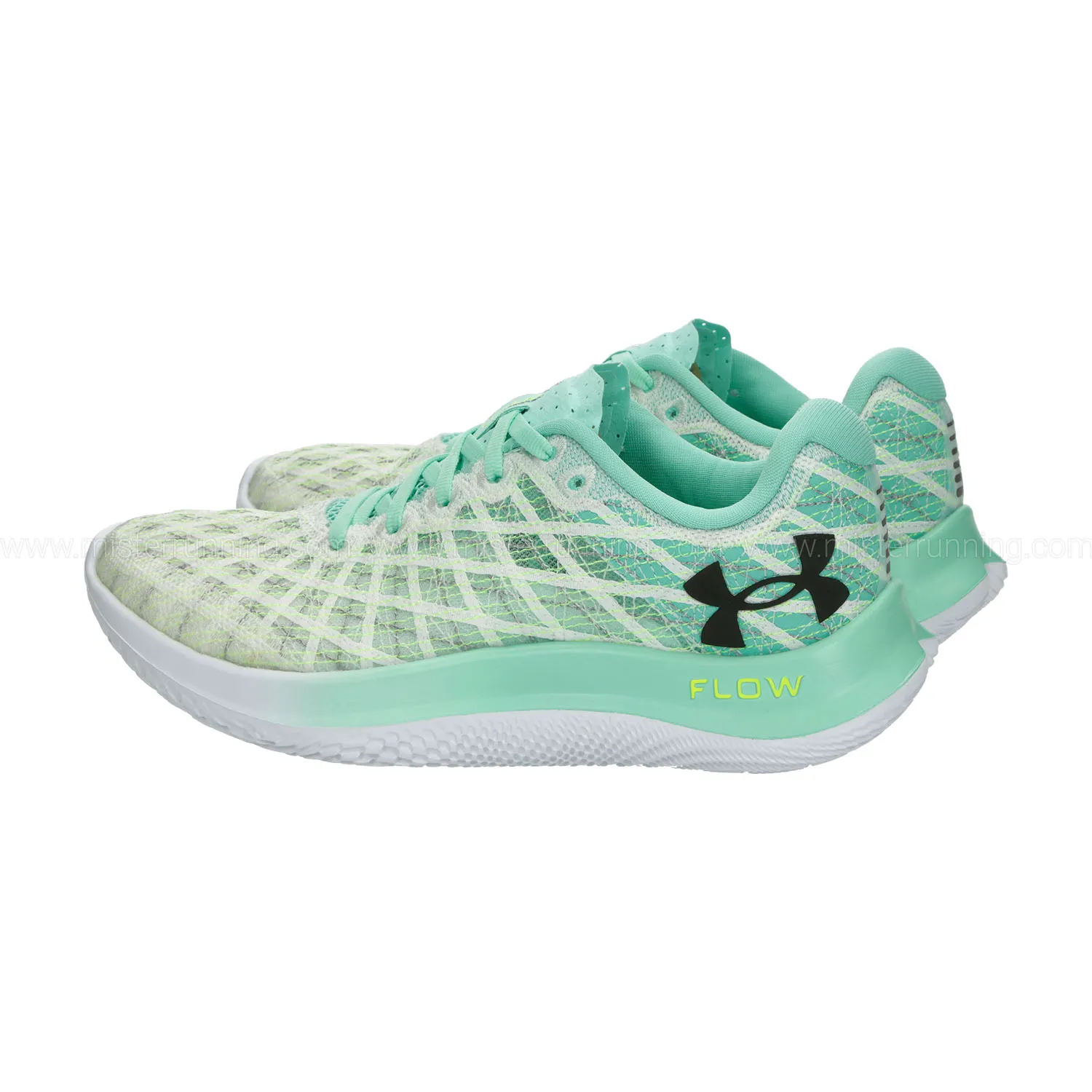 Under Armour Flow Velociti Wind 2 White Green Breeze Black - Shop Now