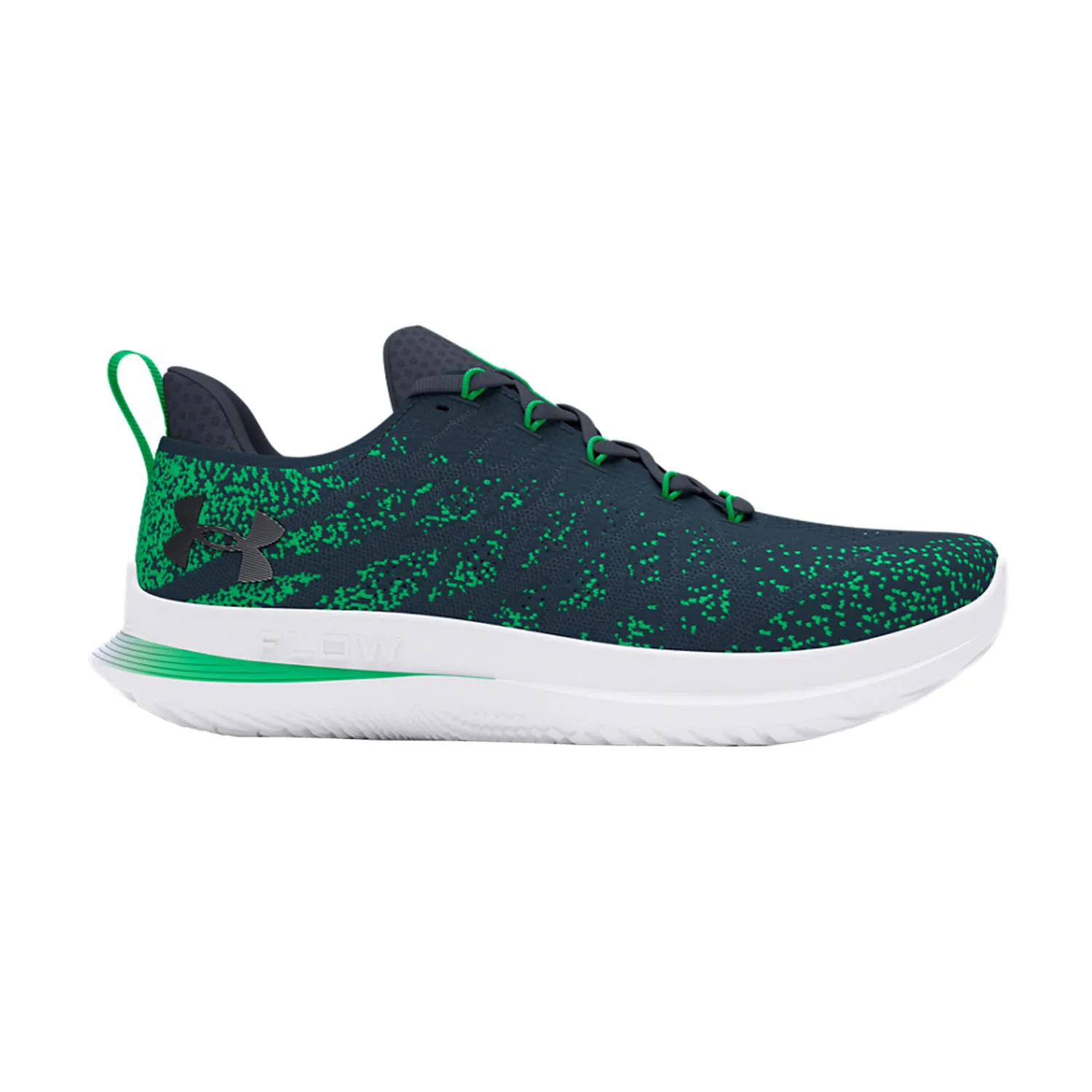 Under Armour Flow Velociti Wind 3 shoes - Downpour Gray/Vapor Green/White