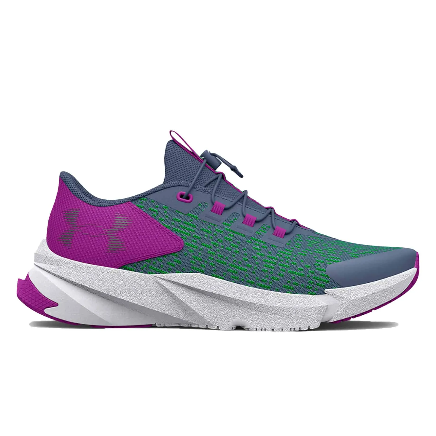 Under Armour Girl’s UA Scramjet 5 Running Shoes – Aurora Purple / Strobe