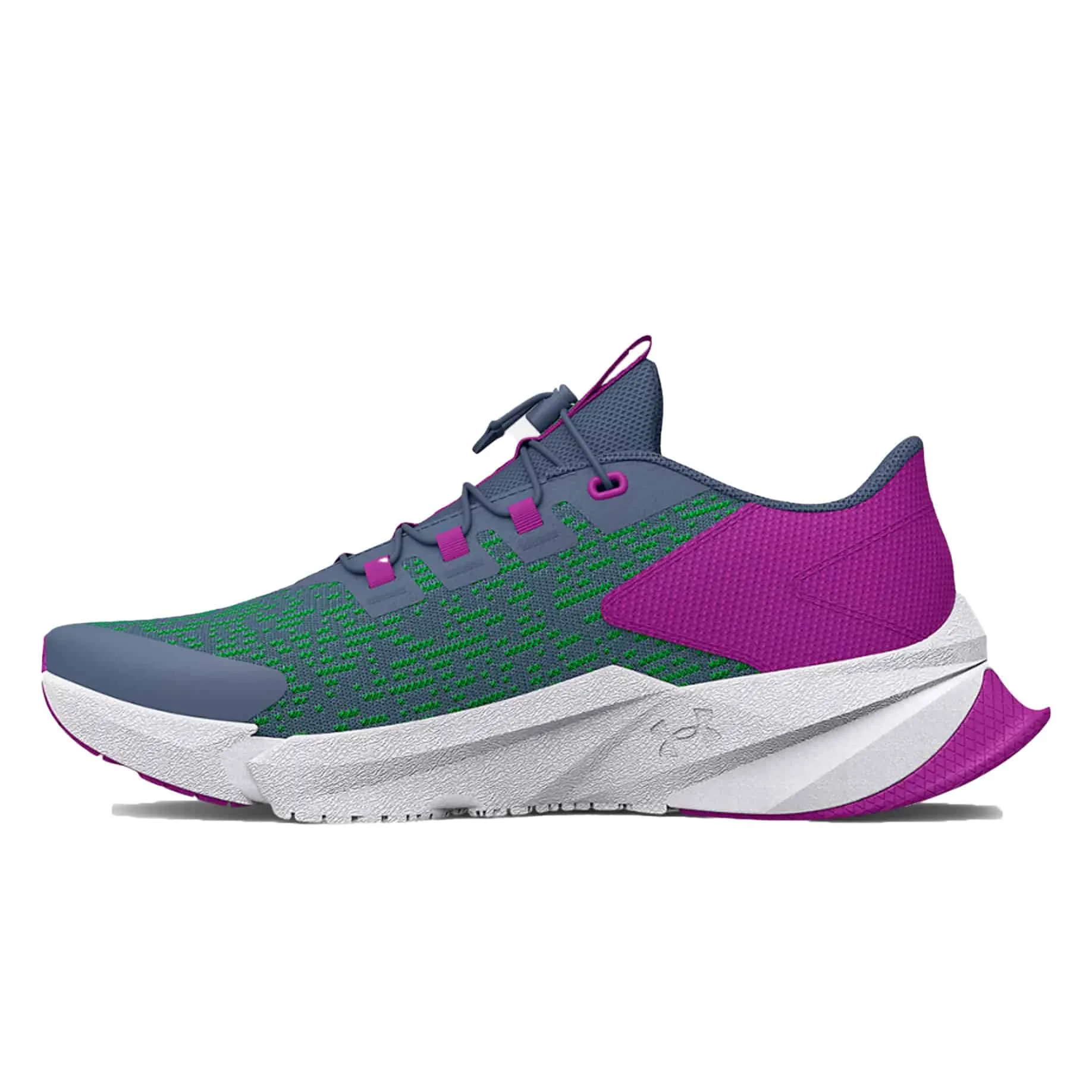 Under Armour Girl’s UA Scramjet 5 Running Shoes – Aurora Purple / Strobe