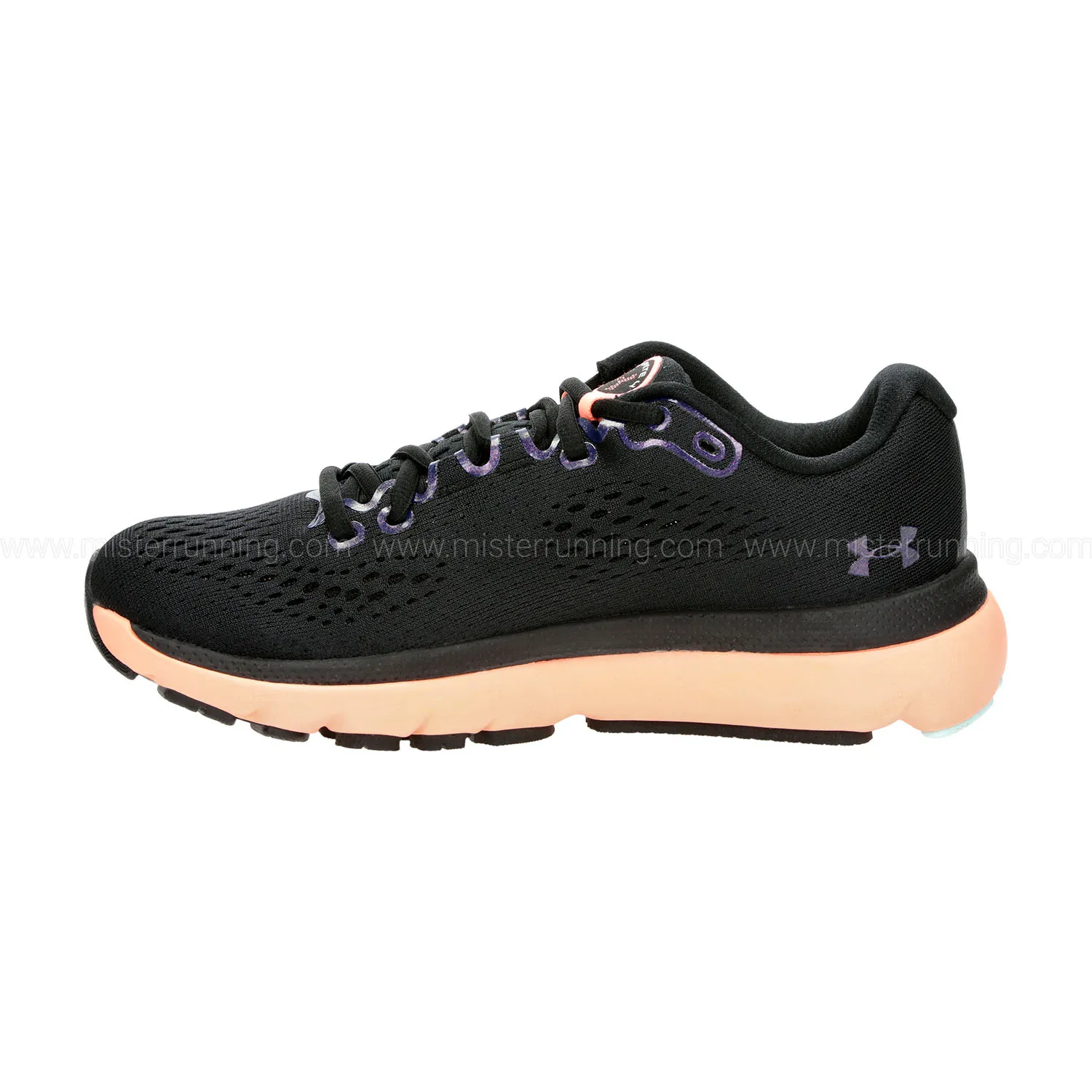 Under Armour HOVR Infinite 4  Black/Lunar Coral - Shop Now