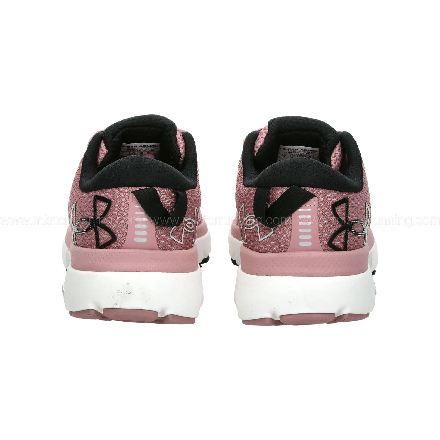 Under Armour HOVR Infinite 5 Pink Elixir, White, Black | Shop Now