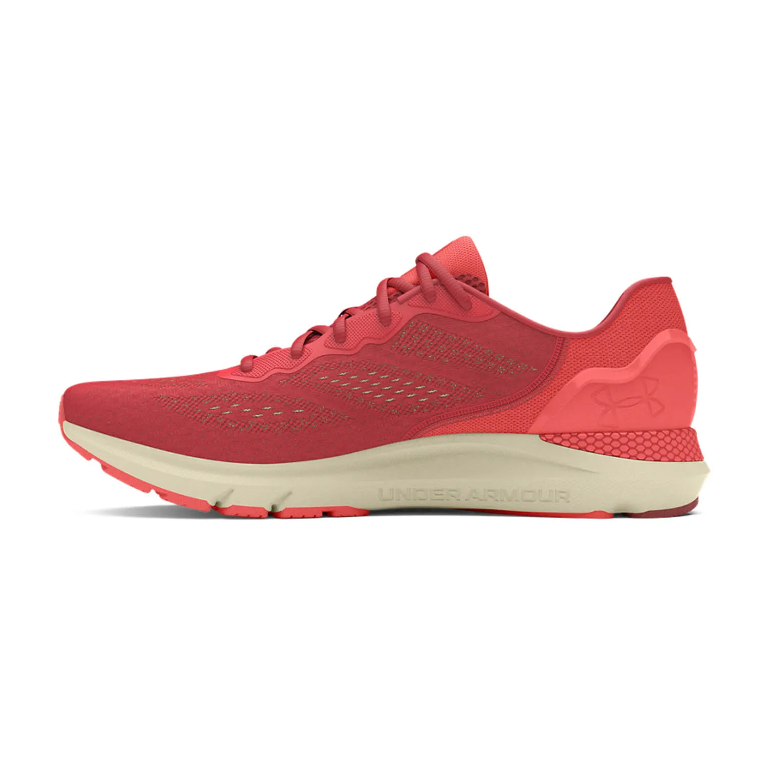 Under Armour HOVR Sonic 6 Red Solstice/Coho sneakers.