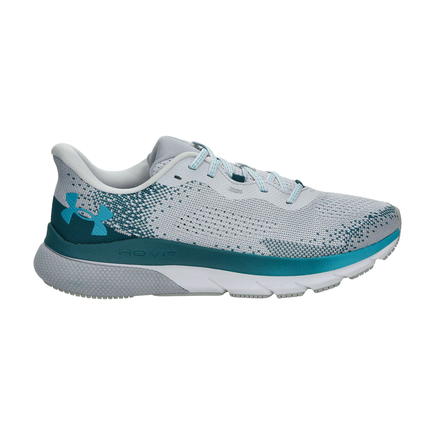 Under Armour Turbulence 2 Shoes - Halo Gray, Hydro Teal, Circuit Teal.