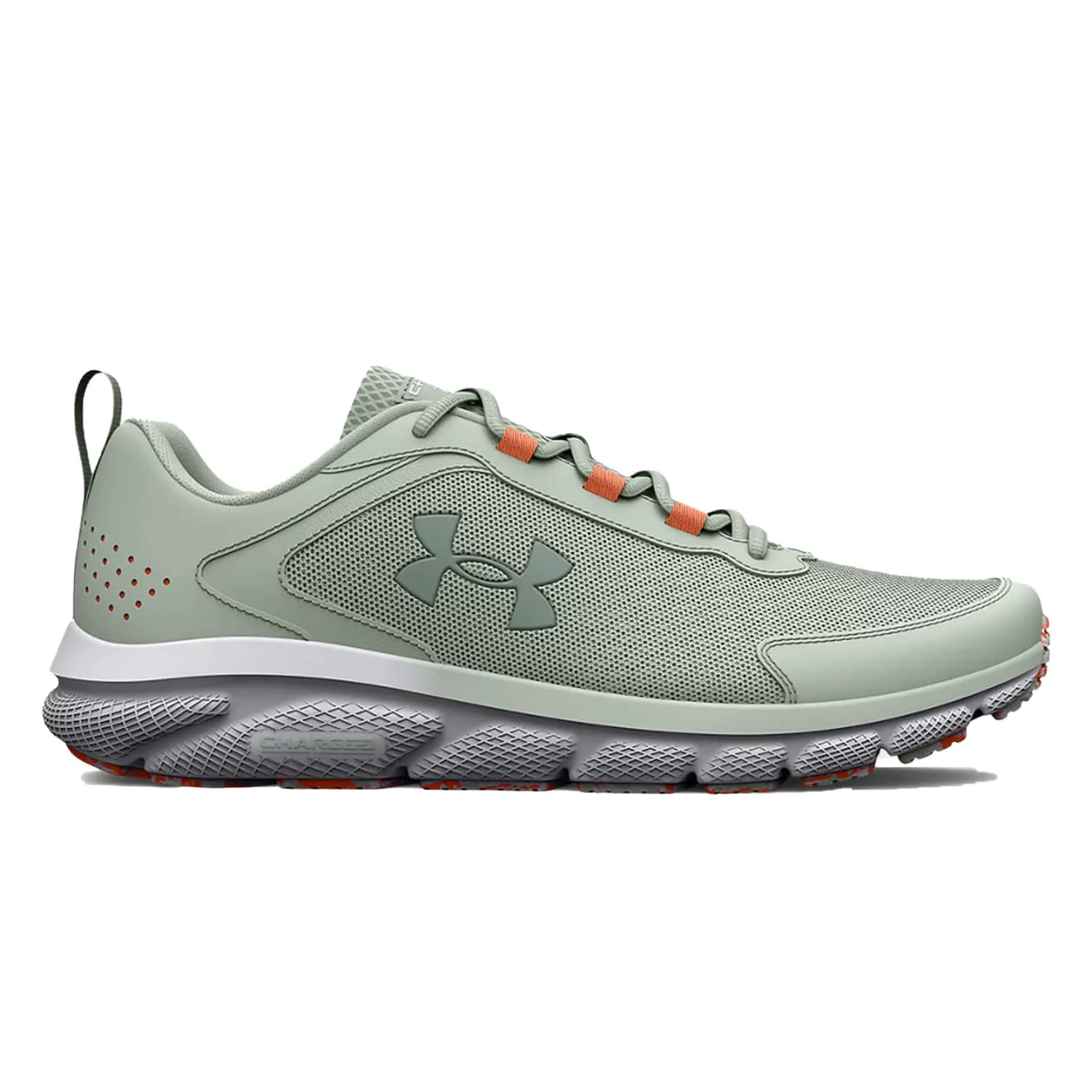 Under Armour Women’s Charged Assert 9 Marble Wide D Running Shoes – Illusion Green / Afterglow