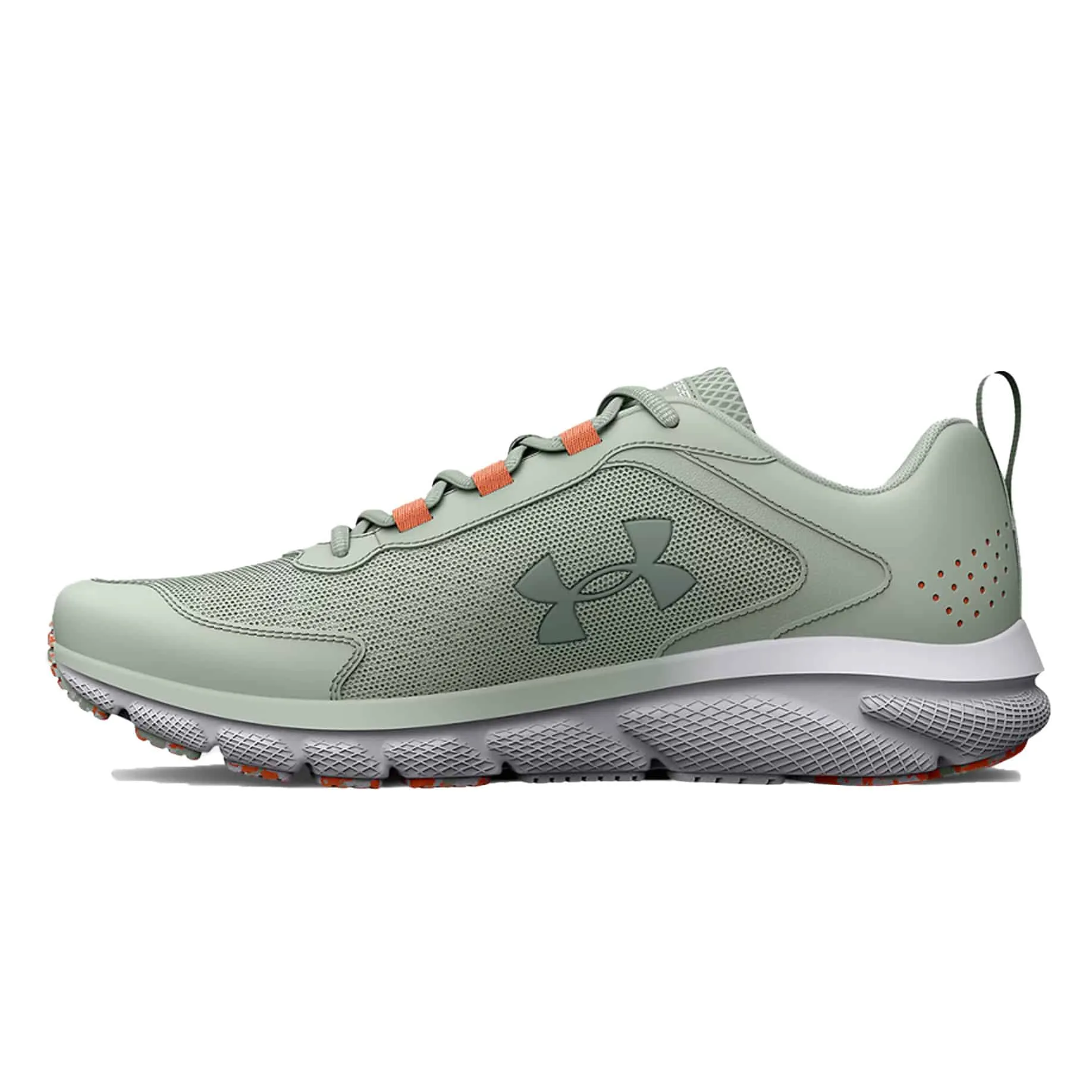 Under Armour Women’s Charged Assert 9 Marble Wide D Running Shoes – Illusion Green / Afterglow