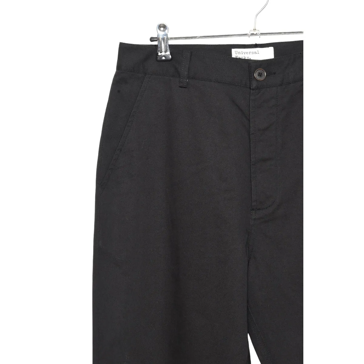 Universal Works Black Military Chino Twill Pants