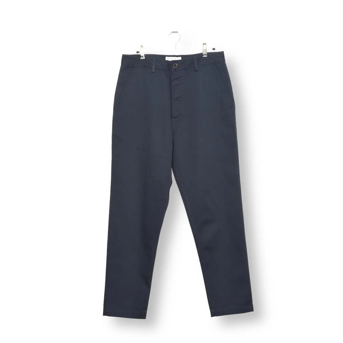 Universal Works Navy Chino Twill Military Pants - 00120