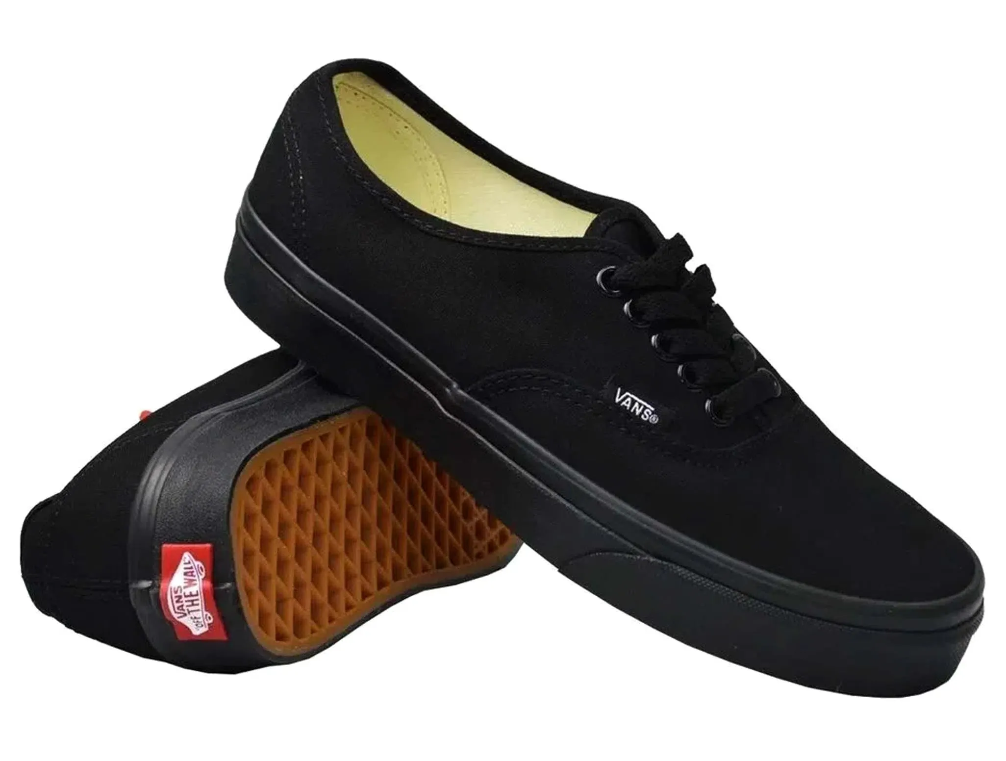 Vans Authentic Black Unisex Tennis Shoes