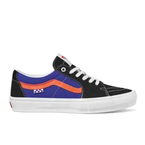 Vans Dragon Flame Blue/Orange Sk8-Low Skate Shoes.