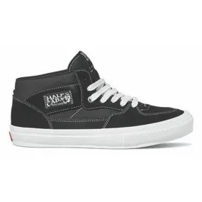 Vans Half Cab Skate Shoe Black White