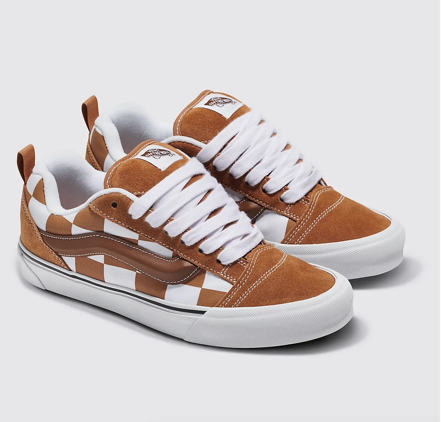 Vans Mega Checkerboard - Brown