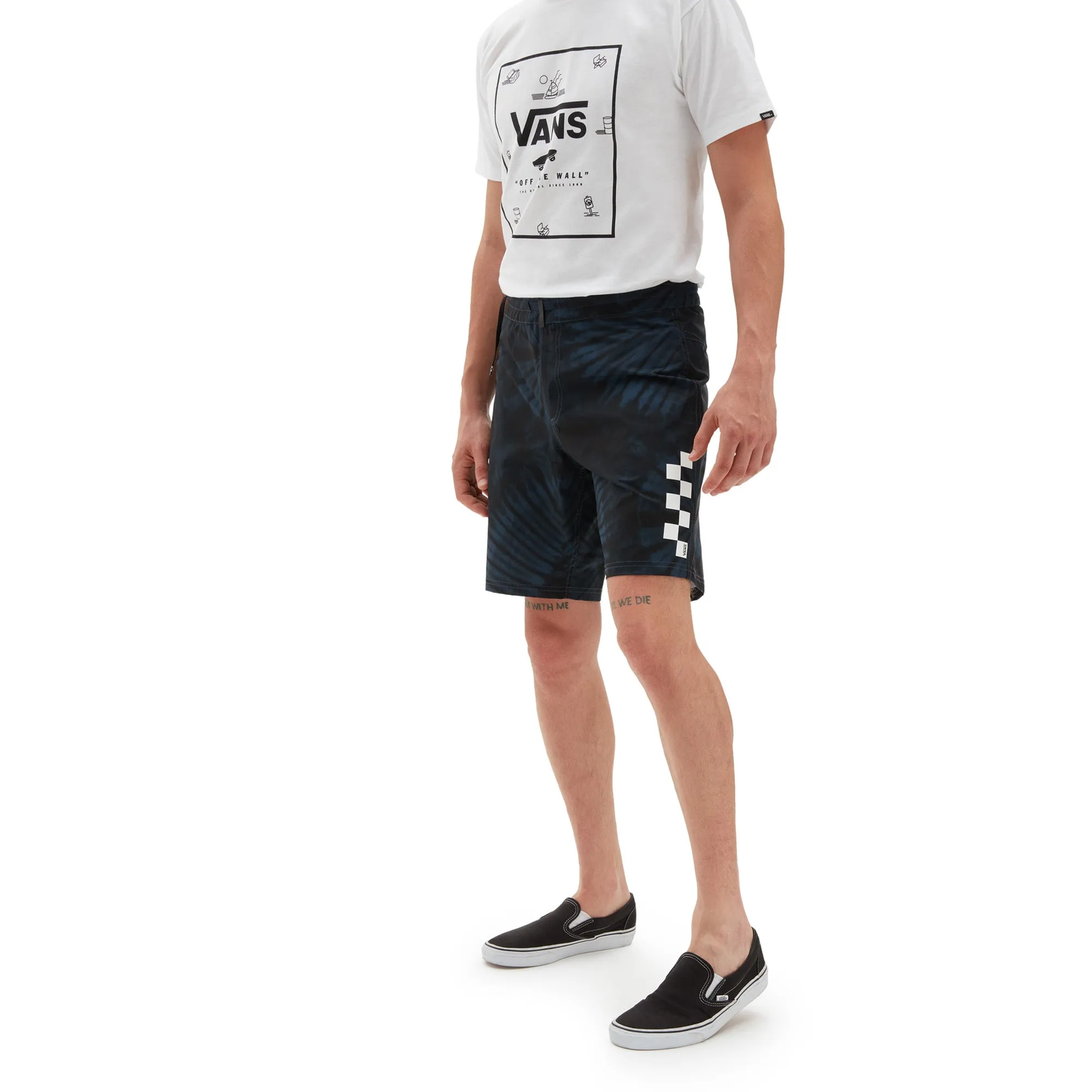 Vans Men's Surf Trunk 3 Dress Blues/Tie Dye - Shop Now