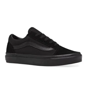 Vans Old Skool Children's Shoes Black/Black