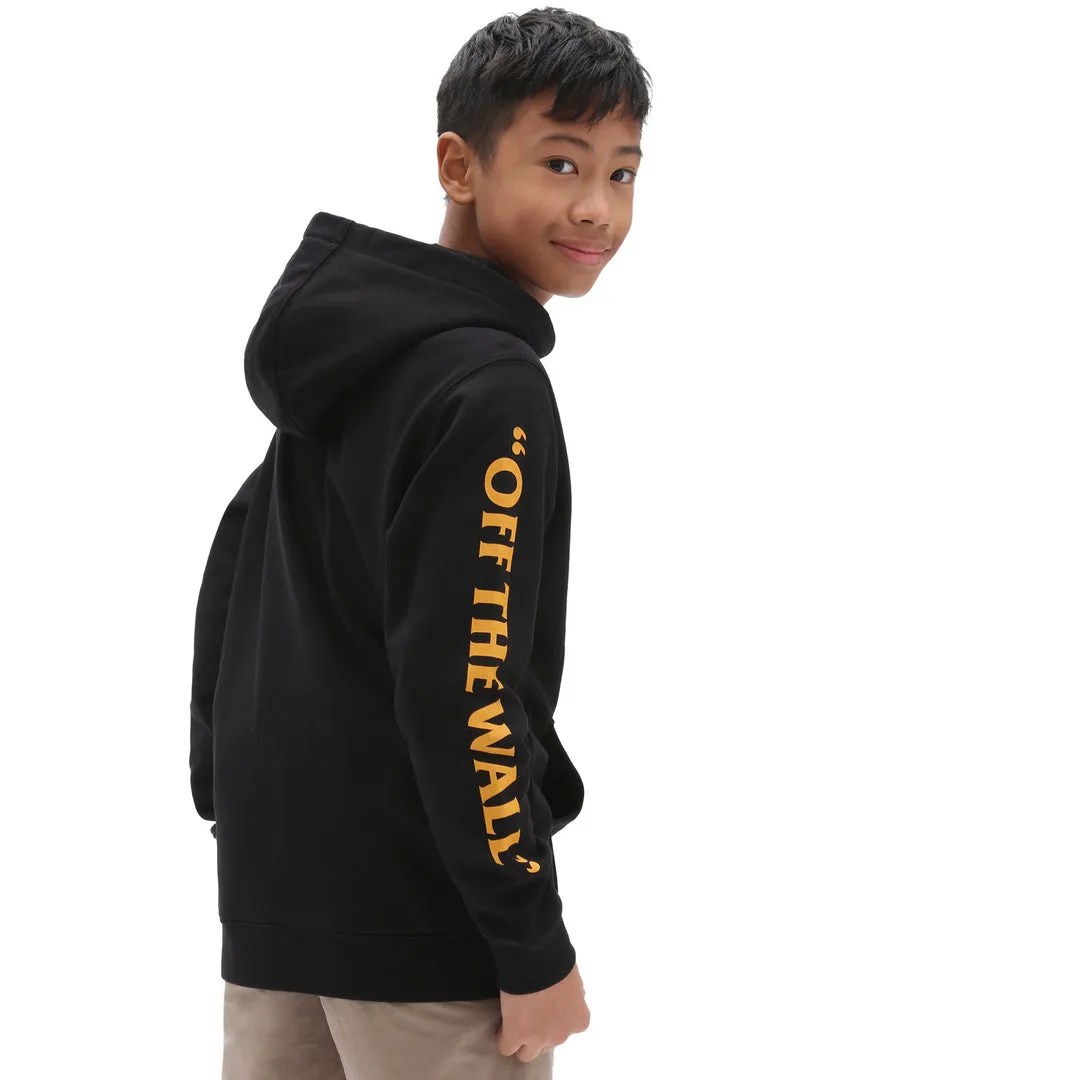 Vans Original Grind Po Black Hooded Sweater - Kids