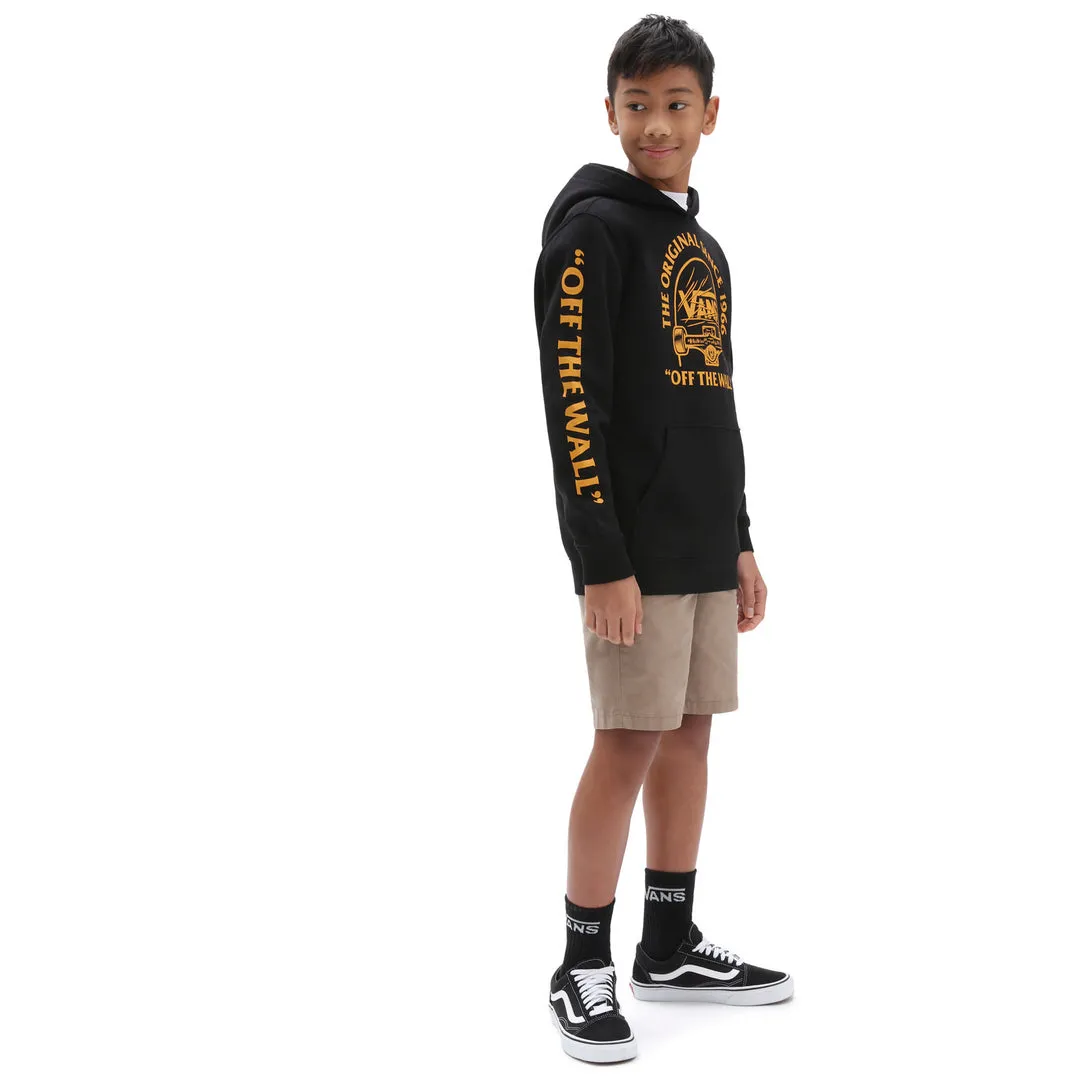 Vans Original Grind Po Black Hooded Sweater - Kids