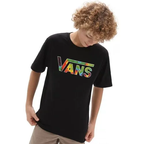 Vans T-Shirt Classic Logo - Black/Spiral Tie Dye