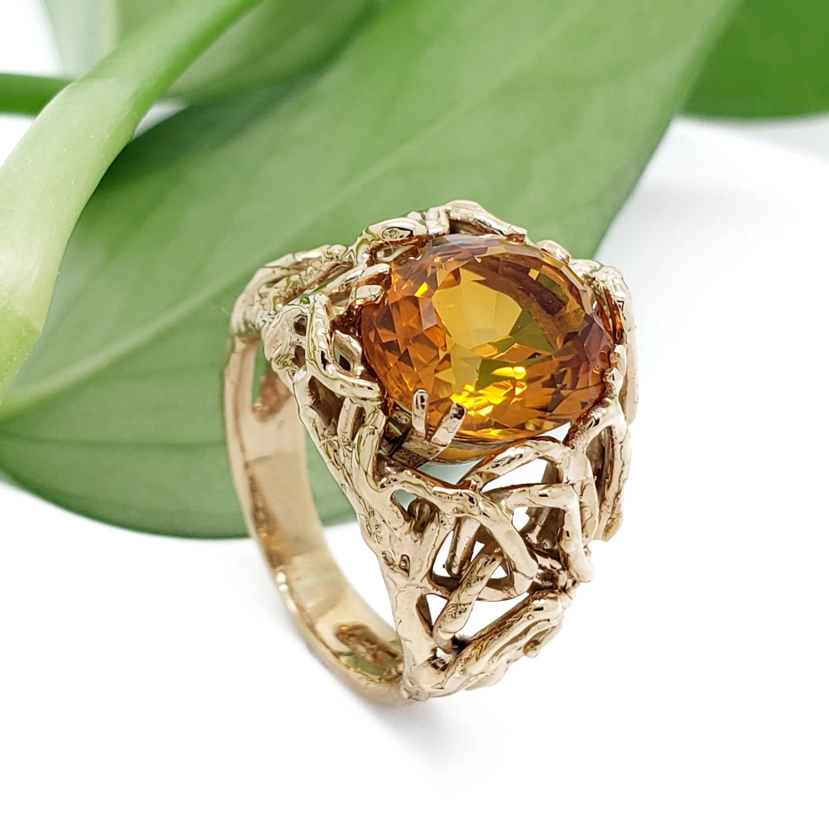 Vintage Citrine Ring