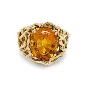 Vintage Citrine Ring