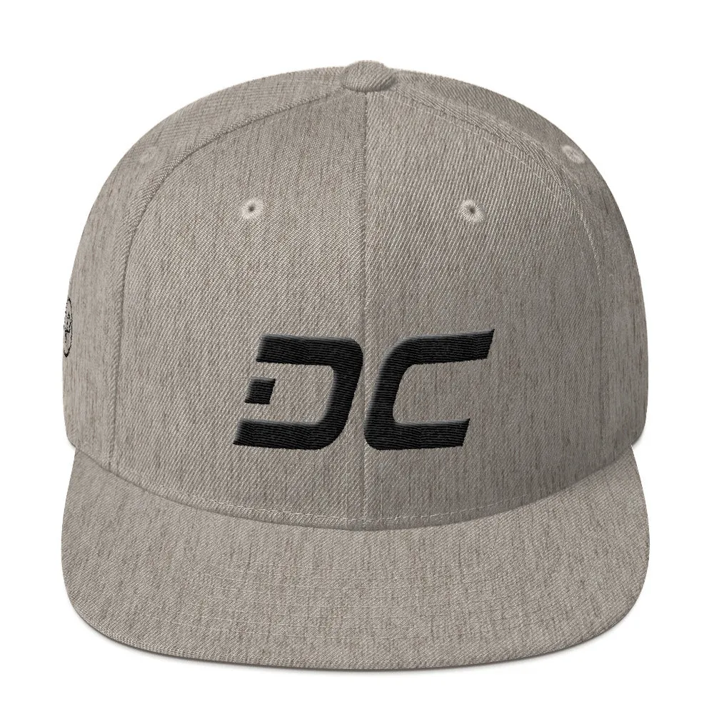 Washington DC Hat Black Embroidery Many Color Options Available