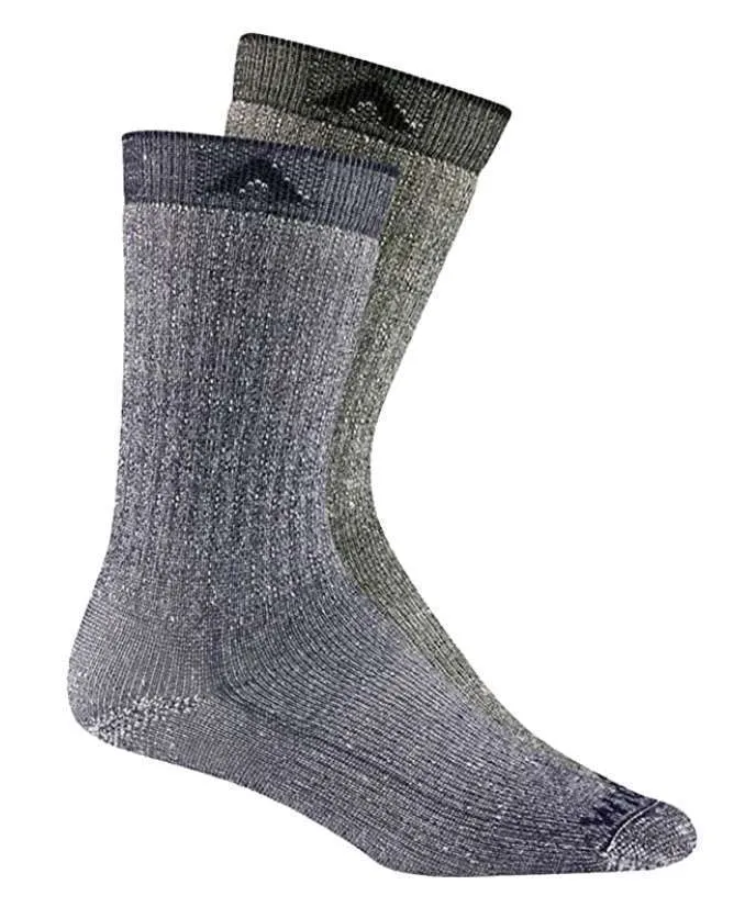 Wigwam Men’s Merino Comfort Hiker Crew Socks #S2322 (2 pack)