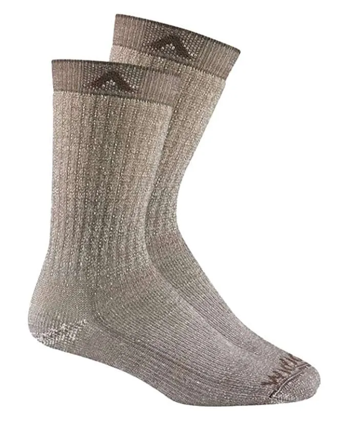 Wigwam Men’s Merino Comfort Hiker Crew Socks #S2322 (2 pack)