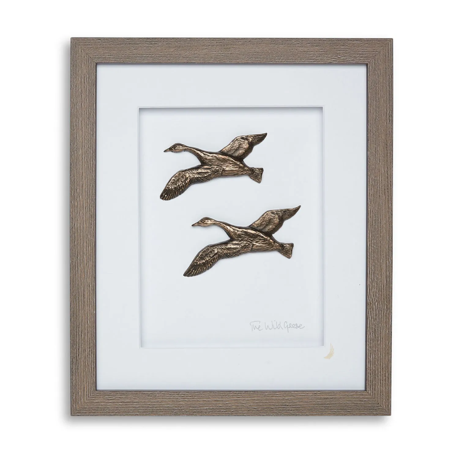 Wild Goose Bronze Sculpture - Stunning Artwork for Sale