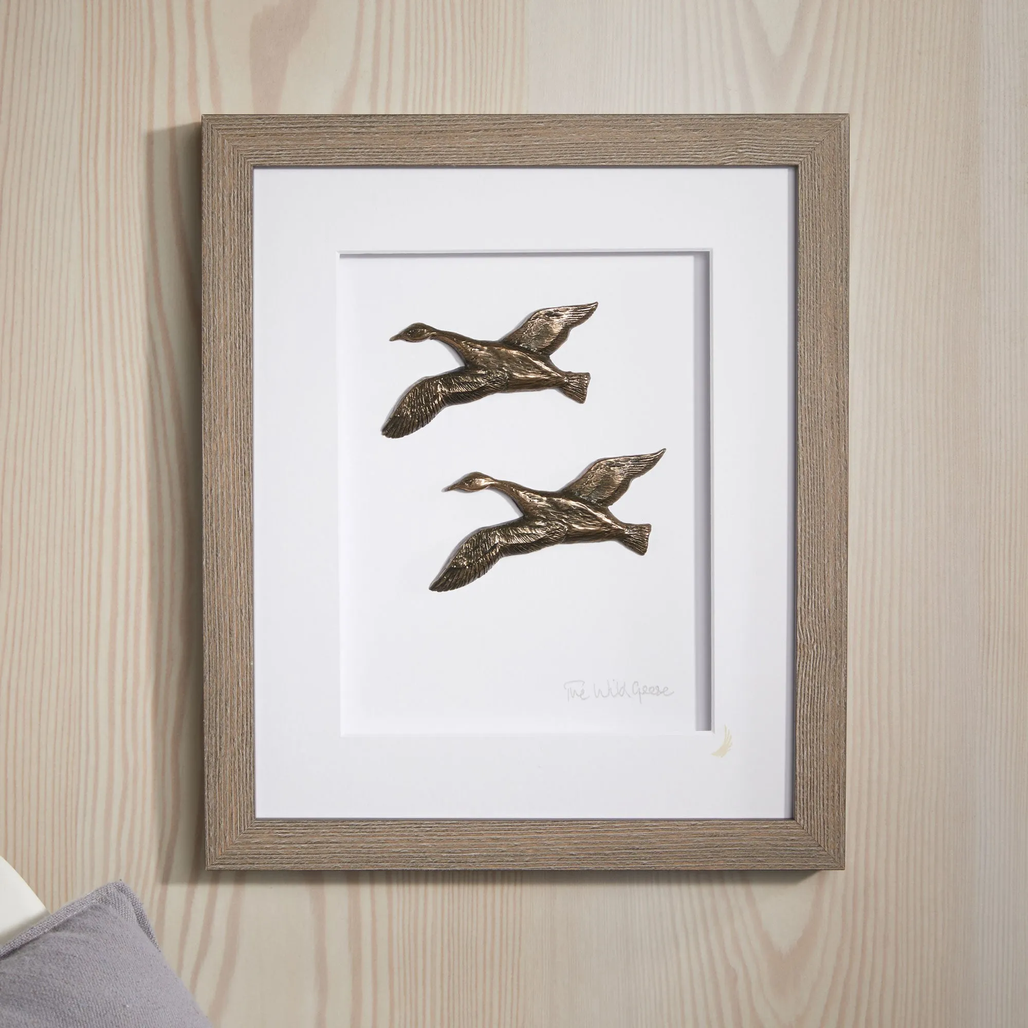 Wild Goose Bronze Sculpture - Stunning Artwork for Sale