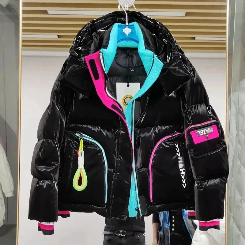 Winter Down Jackets for Women - 85% Down, Recreation & Winter Sports Snow Coat