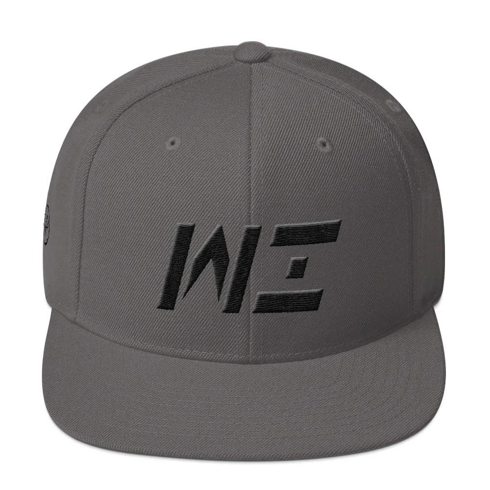 Wisconsin Hat - Flat Brim with Black Embroidery - Multiple Color Options - WI