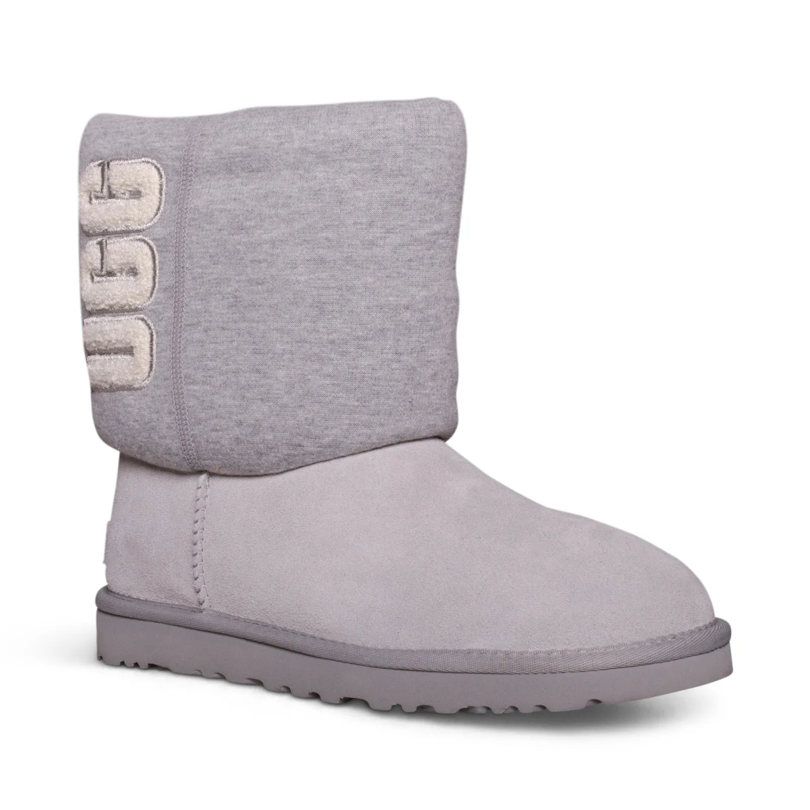 Women's UGG Classic Short Fur Jersey Cozy Seal Boots