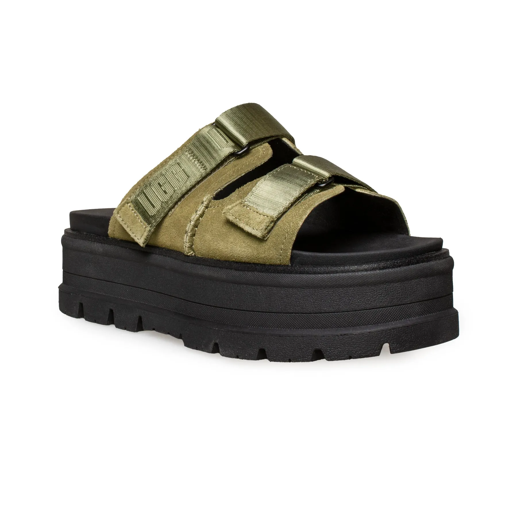 Women's UGG Clem Burnt Olive Sandals