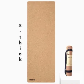 X-Thick Essential Cork Yoga Mat | 6MM