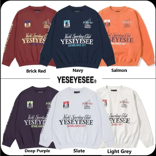 YESEYESEE  |[YESEYESEE] ★ Y.E.S Yacht Sweatshirt