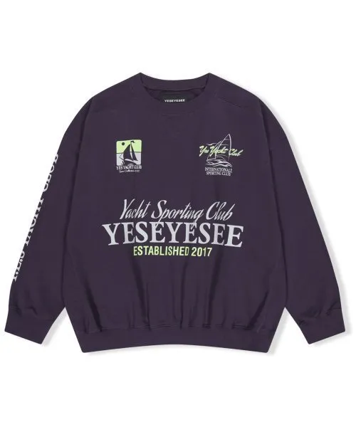 YESEYESEE  |[YESEYESEE] ★ Y.E.S Yacht Sweatshirt